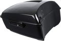 TCMT 13.7' King Motorcycle Trunk Box Black Latches Fits For Harley 2014-2025 Touring CVO Road King Road Glide Street Glide Electra Glide Pack