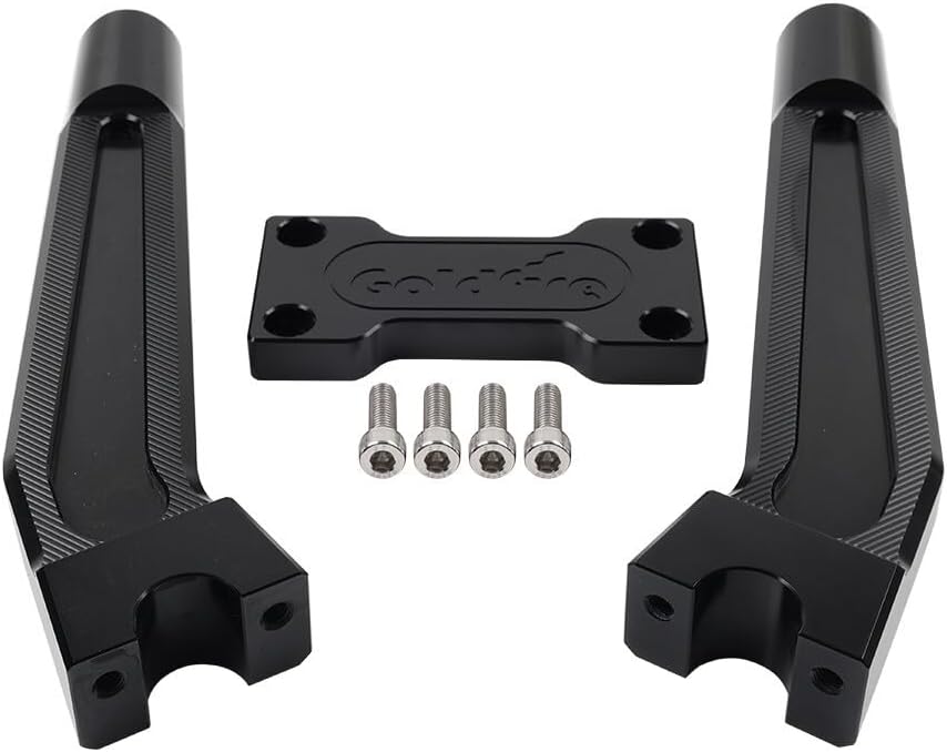Alu for Mini um Club Style 6' Pullback Handlebar Riser Kit for Harley 1' Top Clamp Bar