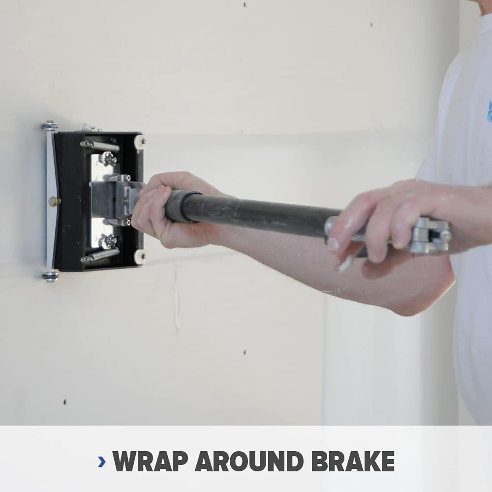 Asgard Drywall Taping Tools Extendable Flat Box Handle with Brake - PRO GRADE 5-Year Warranty