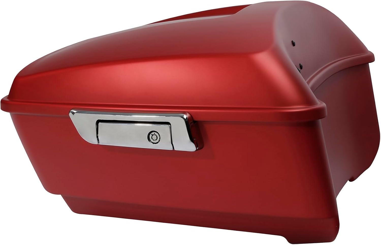 TCMT King Trunk Fit For Harley Touring 2014-2025 Road Glide Trunk Wicked Red Denim