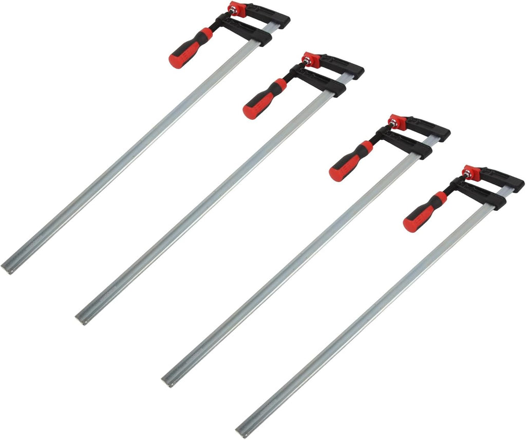 Heavy Duty F Clamps Woodworking Bar Clips Quick Slide DIY Hand Tool Kit 80 * 600mm for Woodworking Gluing and Splicing Processing