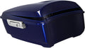 TCMT King Motorcycle Trunk Fit for Harley Touring 2014-2025 CVO Road King Road Glide Street Glide Electra Glide Ultra Limited Pack Blue/Black Sunglo