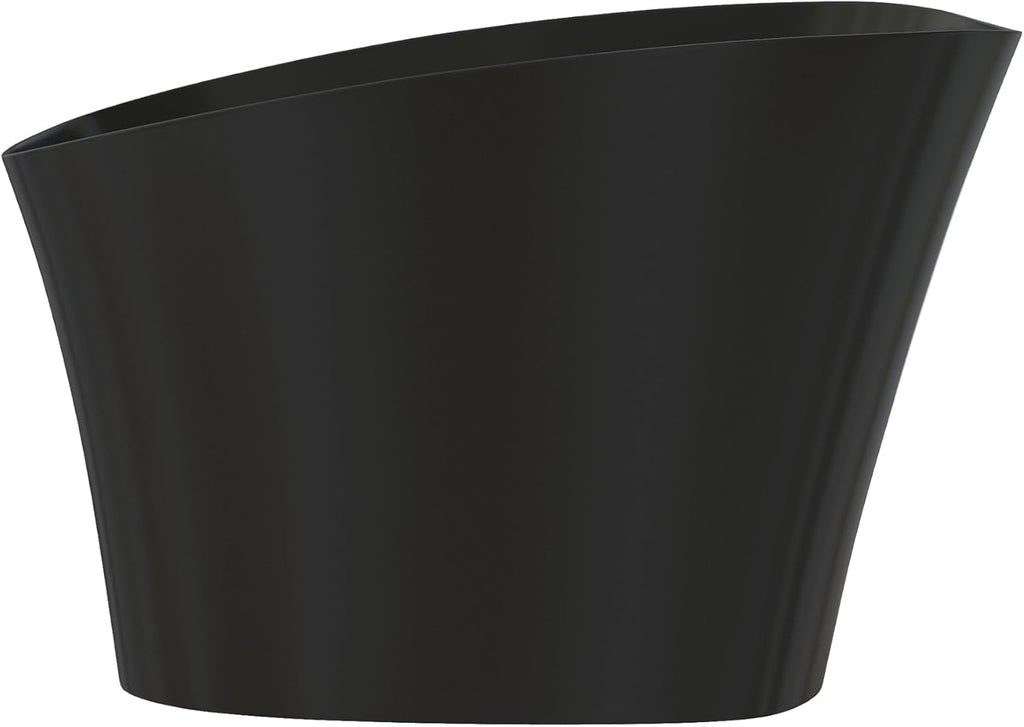 51' Upgraded Japanese Soaking Tub,Resin Stone Solid Surface Tubs Deep Soaking Freestanding Bathtub with Overflow and Pop-up Drain, Matte Black