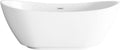67' Bathtub, Iron and Nylon and Fiberglass, White