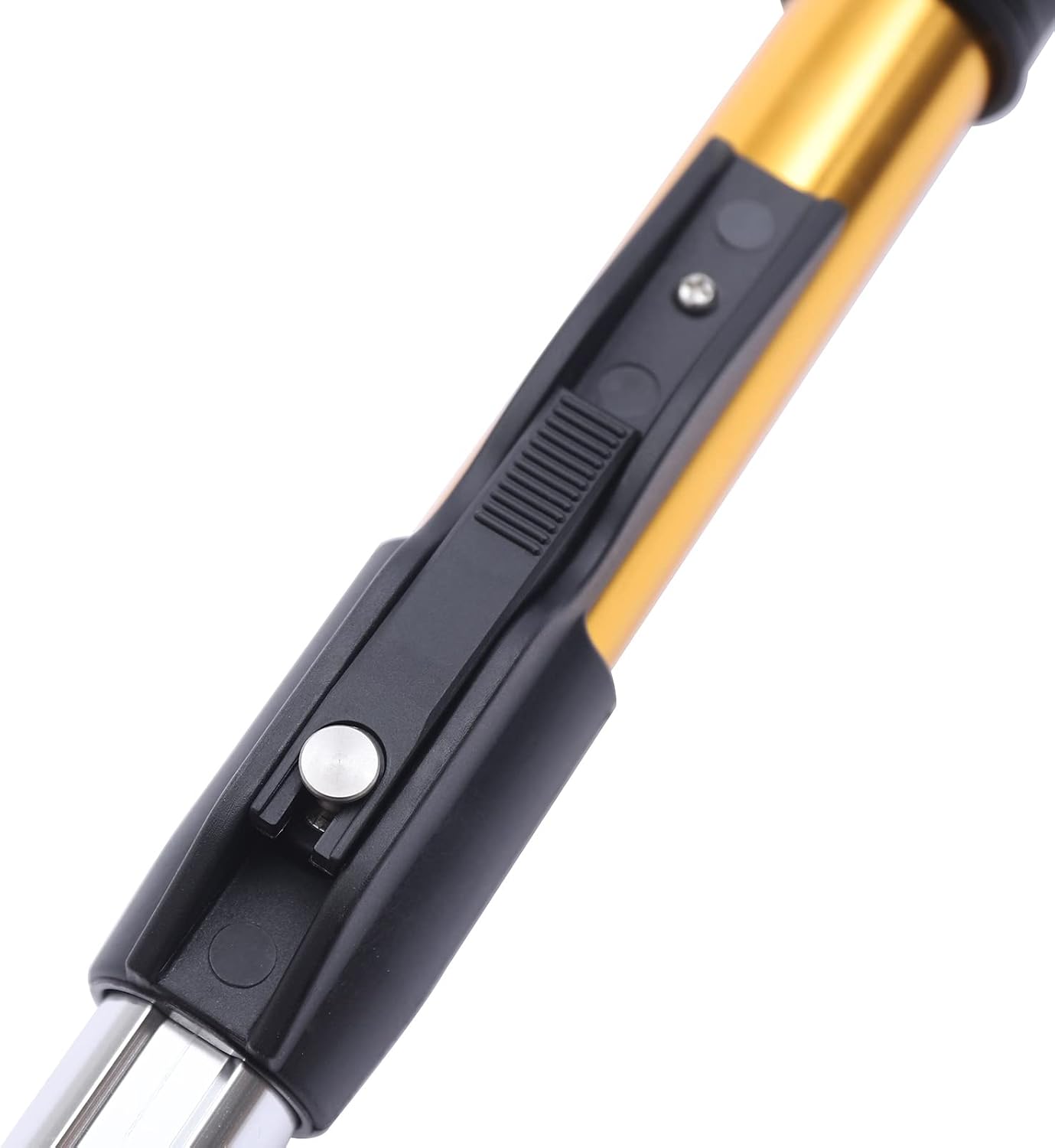 Professional Drywall Taping Tool 9.8' Flat Finish Box Set with 40''-64'' Extendable Handle Aluminum Drywall Flat Finishing Box Tool