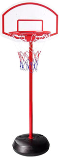 Kid Basketball Hoop Stand, Height-Adjustable Mini Basketball Hoop for Adults and Children, Sturdy Round Base (Color : 68-200cm)