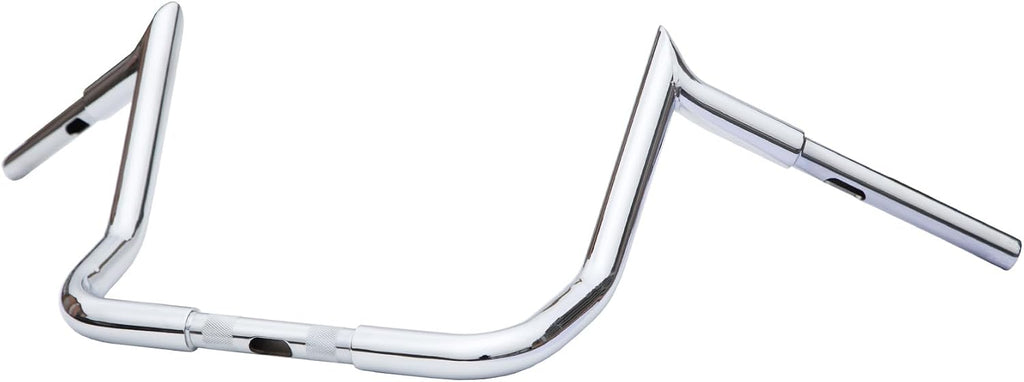 12' Rise Bar 1 1/4' Meathook Ape Hangers 32mm Handlebars fit for Harley Road king Electra Street Glide Ultra limited 1996-2024 Chrome