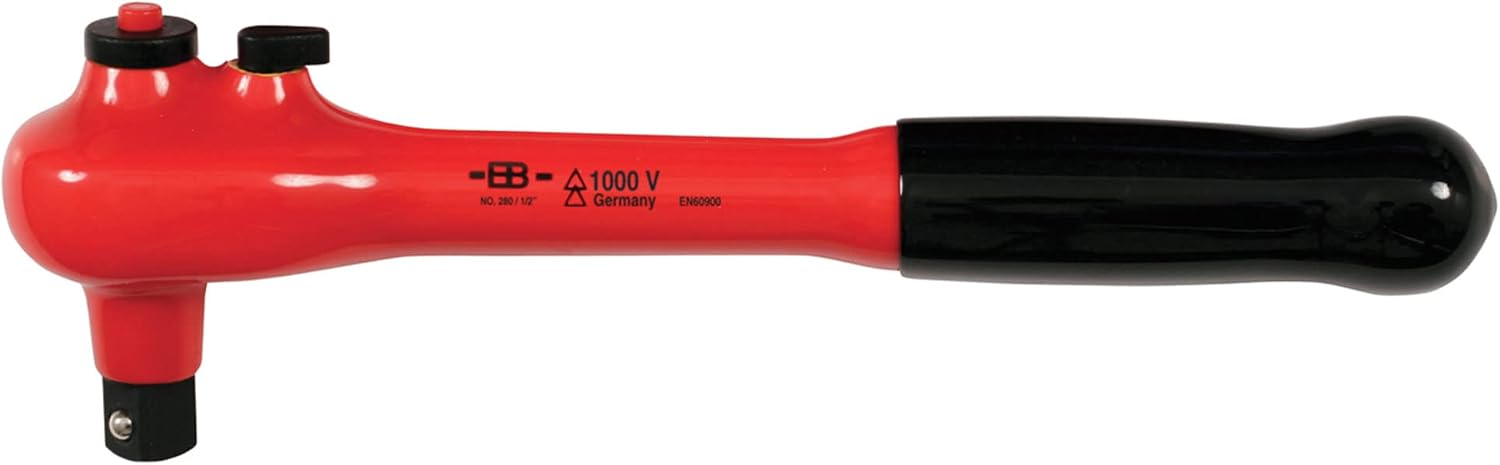 Wiha 31792 14 Piece Insulated Socket Set 1/2 inch Drive SAE