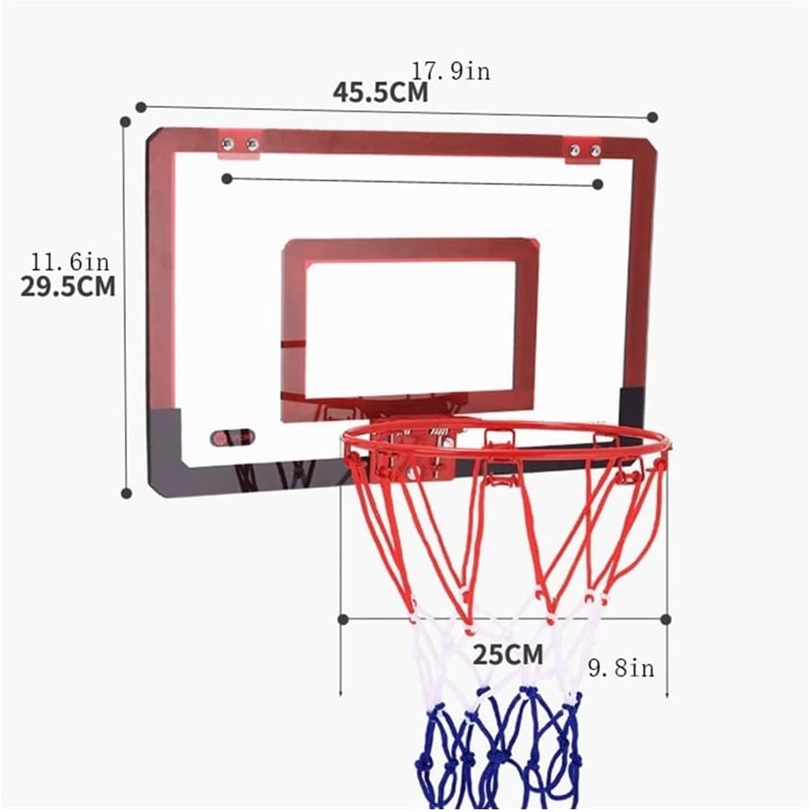 Indoor Mini Basketball Hoop-Professional Mini Basketball Rim,Suitable for Doors and Walls,Perfect Christmas Birthday Gifts