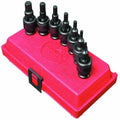 SUNEX TOOLS 3659 3/8-Inch Drive Metric Universal Hex Bit Driver Impact Socket Set