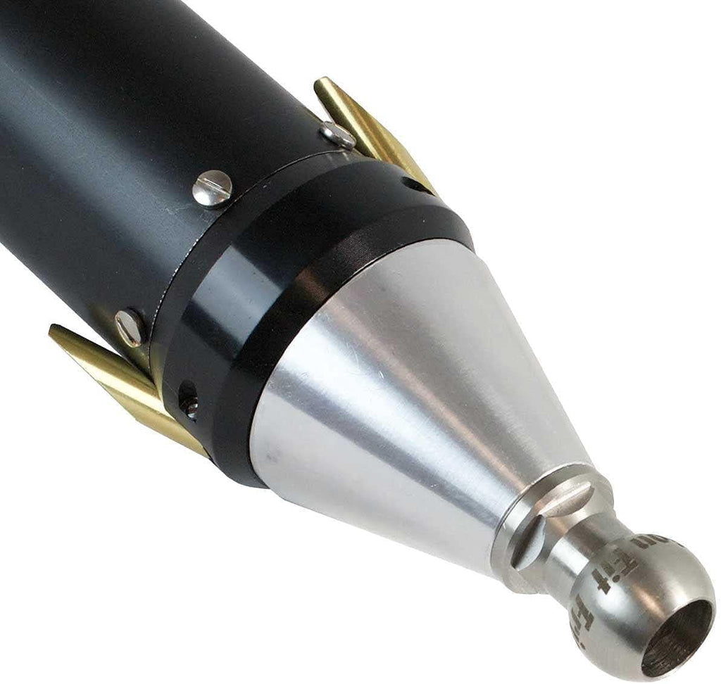 Columbia Drywall 32' Compound Mud Tube with Cam-Lock Levers for Easy Removal of Head for Cleaning