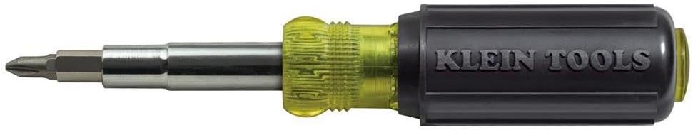 Klein Tools 32500-12 11-in-1 Screwdriver/Nut Driver with Cushion Grip, 12-Pack