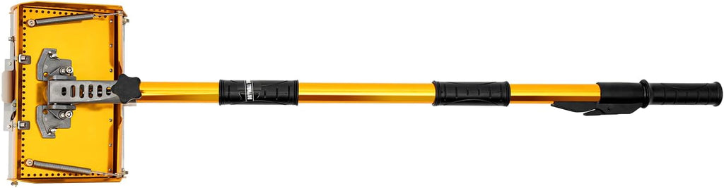 Drywall Taping Tools Flat Finishing Box Set w/ 40''-64'' Extendable Handle 10'