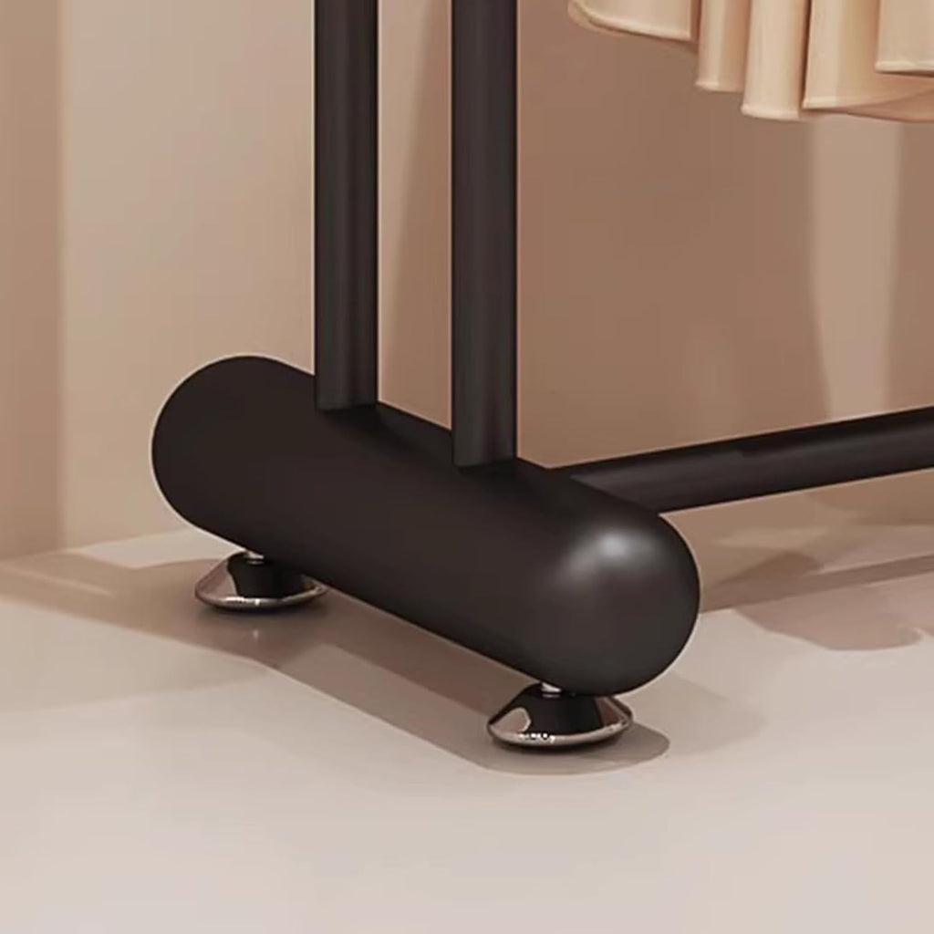 Garment Rack Heavy Duty Metal Clothing Rack, Hanging Clothes Organizer Rail For Display And Storage, Commercial Clothes Rail For Boutique Retail, Single Rod Coat Rack For Bedroom, (Size:100X40X150CM)