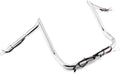 Mofun 12' Handlebars Pre-wired Ape Hangers 1 1/4' Meathook Ape Bar Compatible with Harley Bagger Touring Street Glide Electra Tri Glide Ultra Limited 2014-2023 Chrome