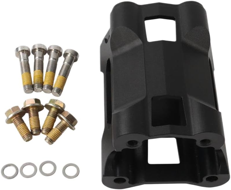 6 Inch 155mm Black Handlebar Riser Bar Clamp Kit Compatible With Canyon Redrock Trike 3 Wheel Moto 2025 2026