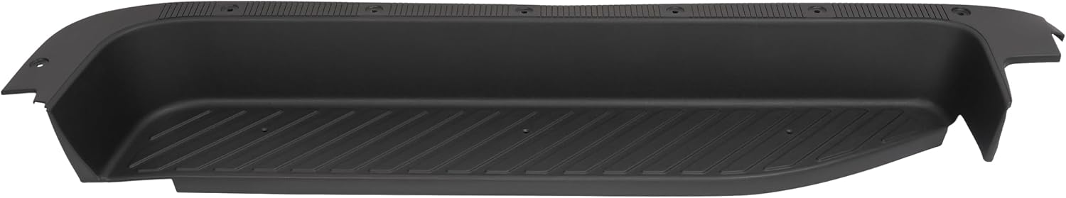 HECASA Door Scuff Plate Compatible with 1997-2014 Ford E-150 E-250 E-350 Club Wagon Econoline Super Duty Replacement for F7UZ-1513228-AAA Sill Plate Rear Passenger Side