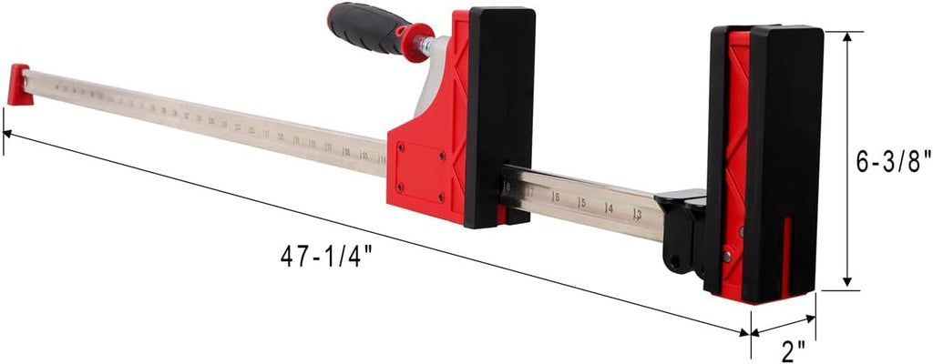 Parallel Clamp Kits, 2PCS 24' Clmap & 2PCS 40' Clmap, 4 Pcs Bench Dogs & 4PCS Framing Blocks, for Woodworker Tools, DIY