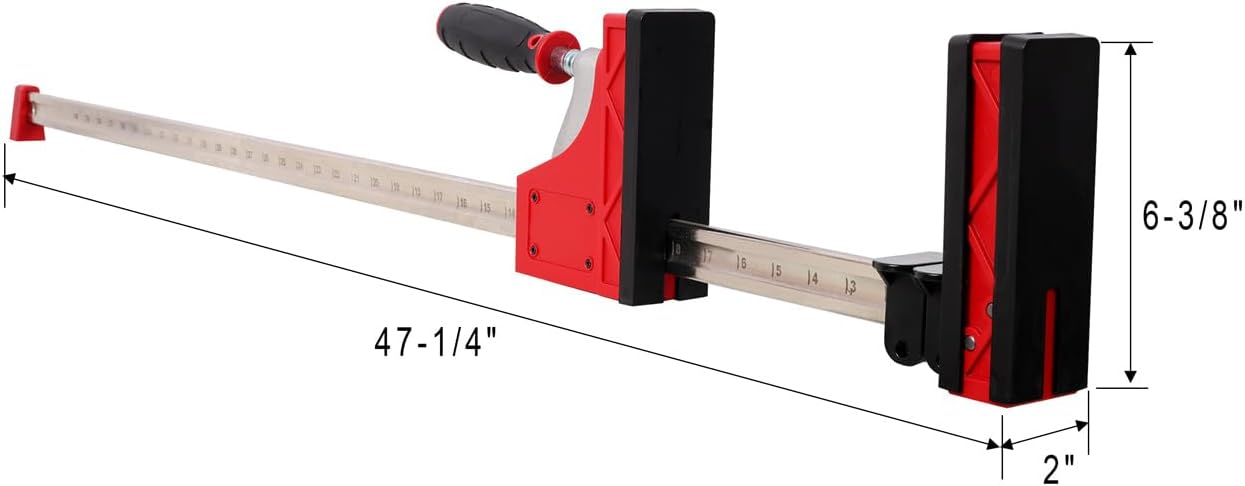 Parallel Clamp Kits, 2PCS 24' Clmap & 2PCS 40' Clmap, 4 Pcs Bench Dogs & 4PCS Framing Blocks, for Woodworker Tools, DIY
