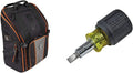 Klein Tools Tradesman Pro Tool Station Backpack and 6-in-1 Multi-Bit Screwdriver/Nut Driver