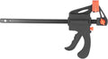 Ratchet Bar Clamp Quick Release Woodworking Clamp with Soft Jaw Pad for Furniture Manufacturing and Packaging Industries ABS Iron Construction Durable and Reliable (24 inch)