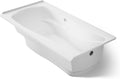 KOHLER K-1257-GHRW 72' X 36' Integral Flange Heated Bubblemassage™ Air Bath With Bask® Heated Surface And Right-Hand Drain