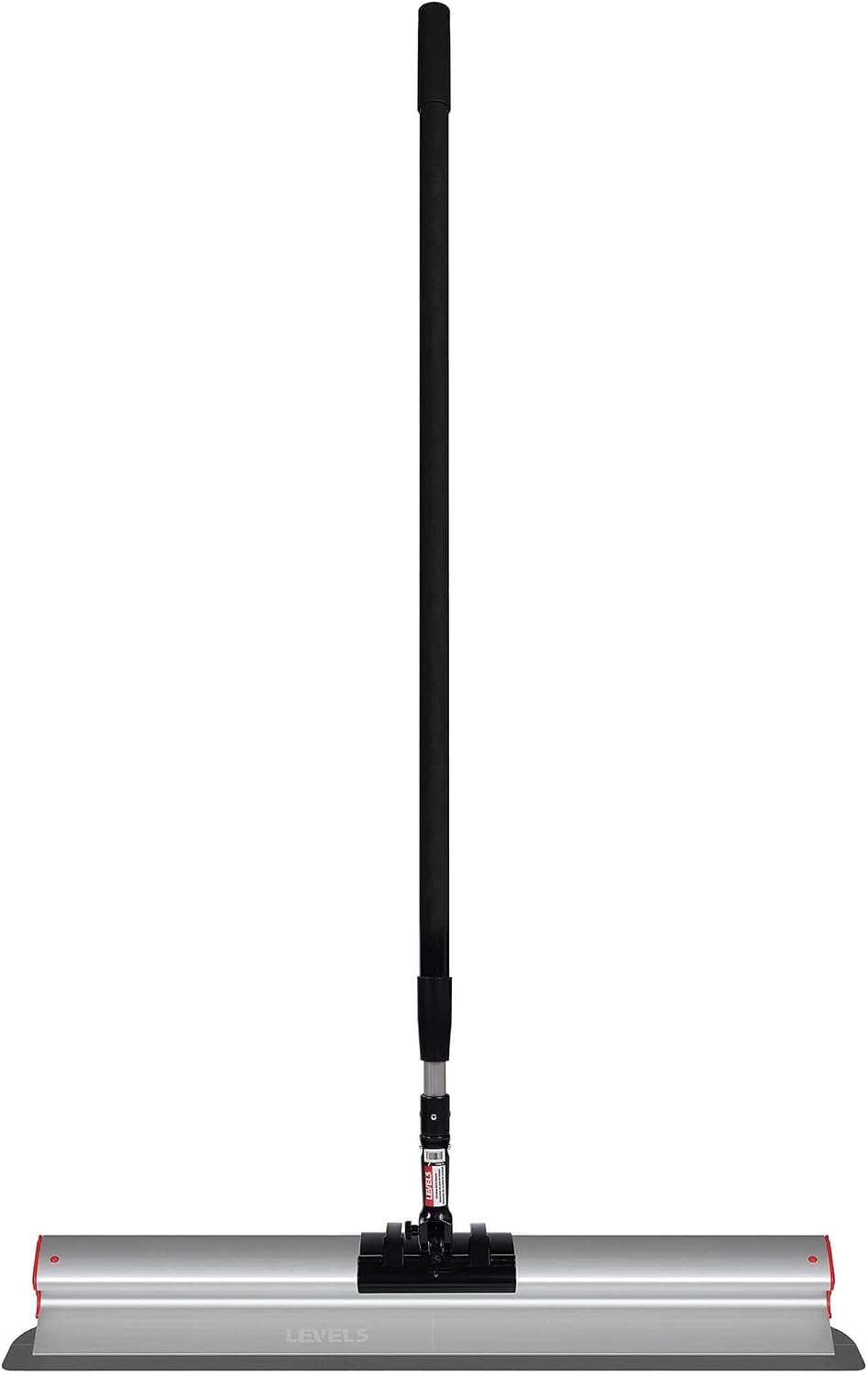 LEVEL5 Skimming Blade Combo, 32' Blade + 52' - 90' Extension Handle | Smoothing/Knockdown Drywall Knife | Extruded Aluminum & European Stainless Steel Construction | High-Impact End Caps | 5-432