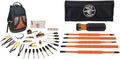 Klein Tools Hand Tools Kit with Screwdriver Set | 28-Piece Tool Kit with Pliers, Screwdrivers, Nut Drivers, Backpack, and Interchangeable Insulated Screwdriver Set