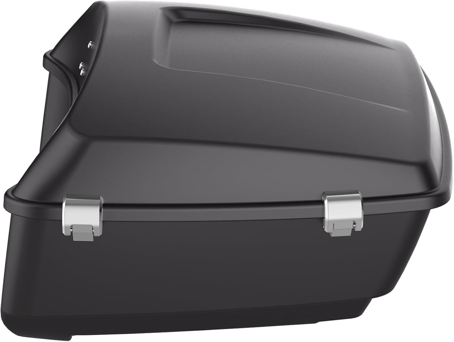 TCMT King Motorcycle Trunk Fit for Harley Touring 2014-2025 CVO Road King Road Glide Street Glide Electra Glide Ultra Limited Pack Industrial Gray Denim