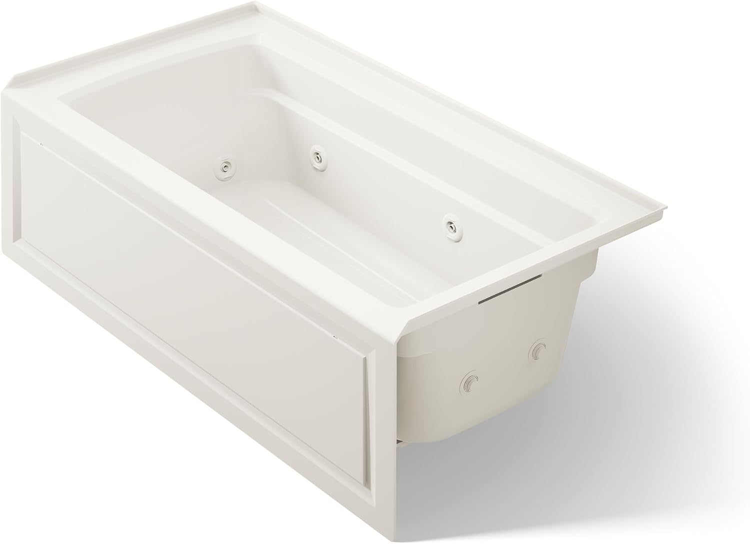 KOHLER K-1122-RA-96 Archer 5-Foot Whirlpool, Biscuit
