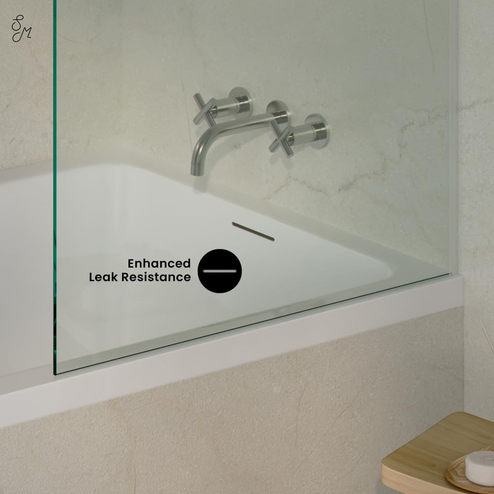 Swiss Madison Voltaire 72 x 36 Right Drain Soaking Alcove Bathtub in Glossy White with Integrated Armrest