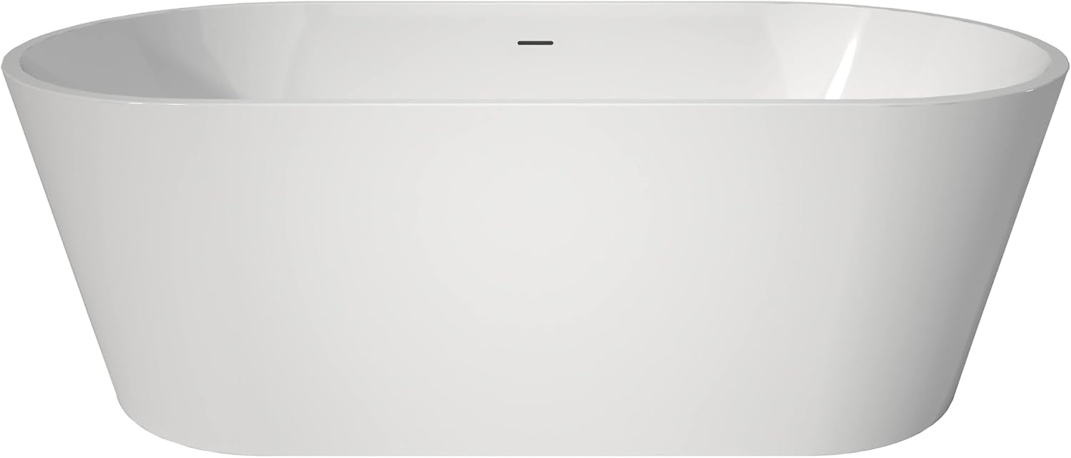 67' Upgrade Acrylic Free Standing soaker Bath tubs Stand Alone Tubs in White