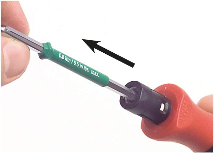 Wiha 28824060'- S ESD Torque Screwdriver, Multi-Colour, 0.1-0.6 N m