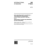 ISO 17190-3:2001, Urine-absorbing aids for incontinence - Test methods for characterizing polymer-based absorbent materials - Part 3: Determination of particle size distribution by sieve fractionation
