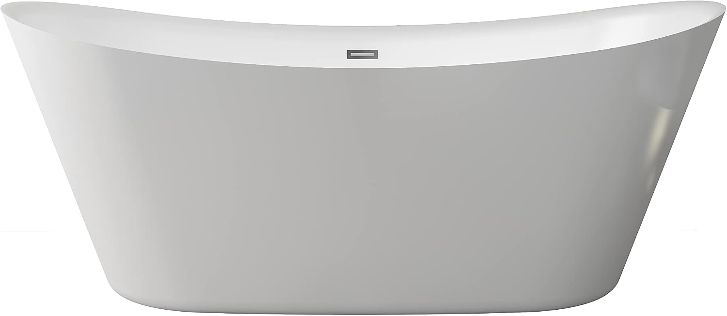 Little Rock 67' Freestanding Bathtub with no Faucet