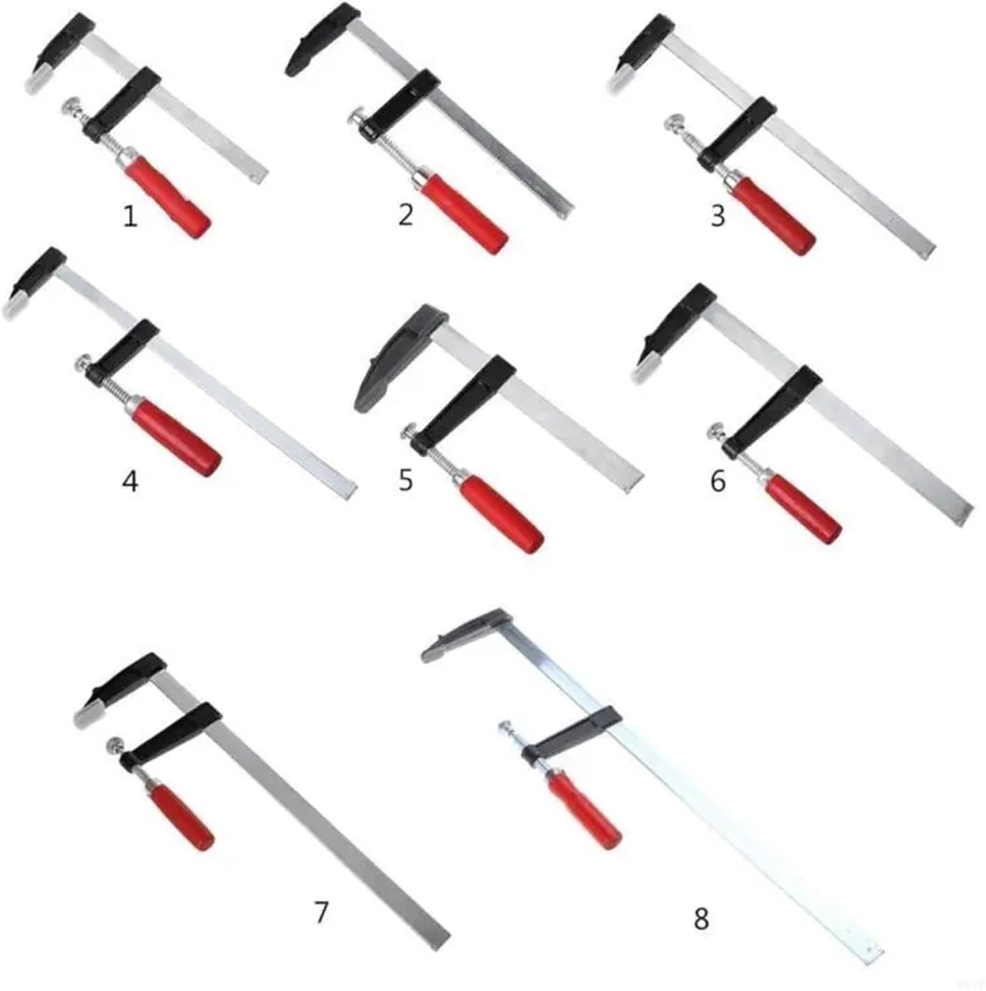 Heavy Duty F-Clamp Bar Clip Clamp For Woodworking High Strength Clamping(W0YD5AC800935-8)