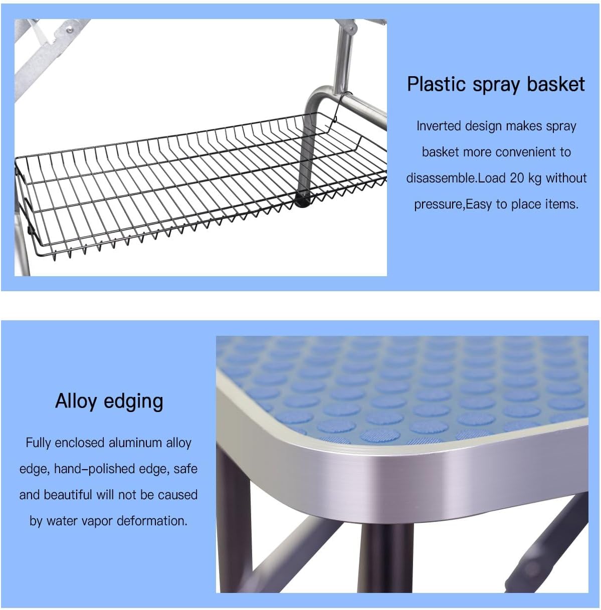 New Large Pet Grooming Table for Dog Cat with Adjustable Arm and Clamps Heavy Duty Portable dog grooming table w/Arm & Noose & Mesh Tray (42INCH, BLACK)