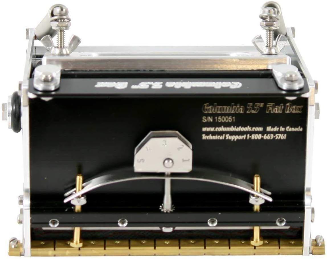 Columbia 5.5-Inch Drywall Flat Box for Tight Areas, Spotting, Corner Finishing