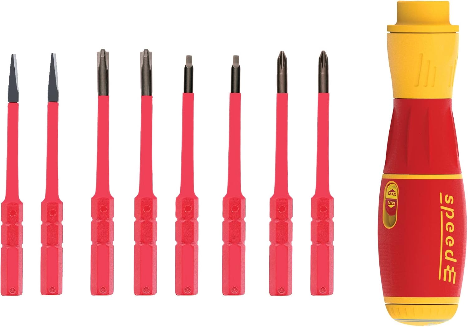 Wiha 32490 13 Piece SpeedEII Electric Screwdriver SlimLine Blade Set