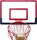 Basketball Rim Wall-Mounted Basketball Hoop,Children's Mini Suspended Steel Backboard,for Indoor and Outdoor Gymnasiums (Color : Style2, Size : 58.5x40cm)