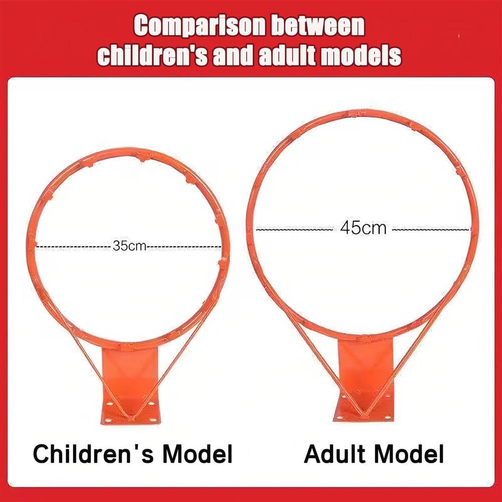 Portable Basketball Hoop, Wall Mounted Frame, Easy Installation for Indoor and Outdoor Use