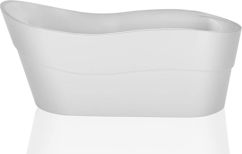 Empava 67 Inch Freestanding Luxury Acrylic Soaking SPA Tub Modern Stand Alone Bathtubs Model 67BT1527, White