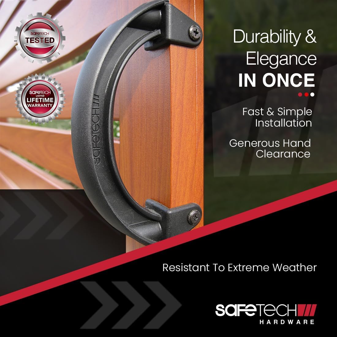 2 Side Gravity Gate Latch & TopKlik Self Closing Hinge & Gate Handle & Gate Stop