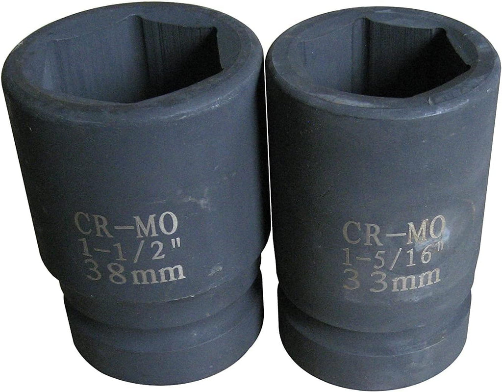 AME INTL 67300 Nut Buddy Wheel Nut Remover – Heavy-Duty Manual Tool for Stuck or Overtightened Lug Nuts - 1-1/2' and 1-5/16' Sockets