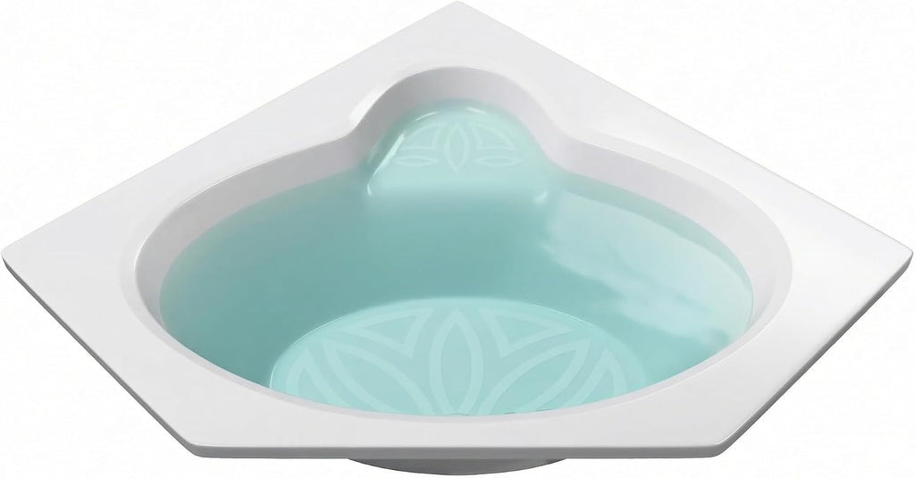 ANZZI 62' x 82' Soaker Corner Drop-In Bathtub - White - Rana AZ6060SS