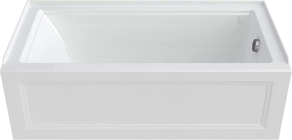 Town Square S 60'x30' Bathtub- Right Drain in White