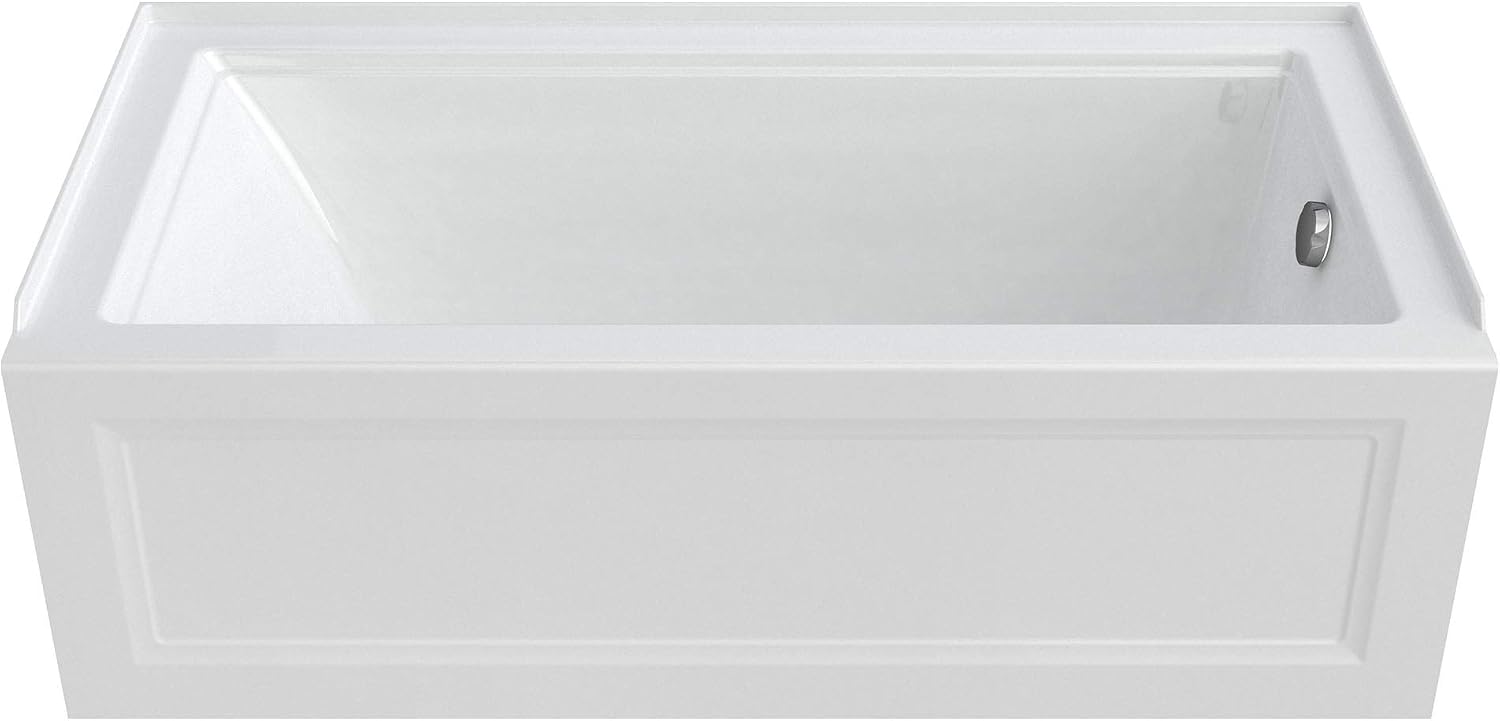 Town Square S 60'x30' Bathtub- Right Drain in White