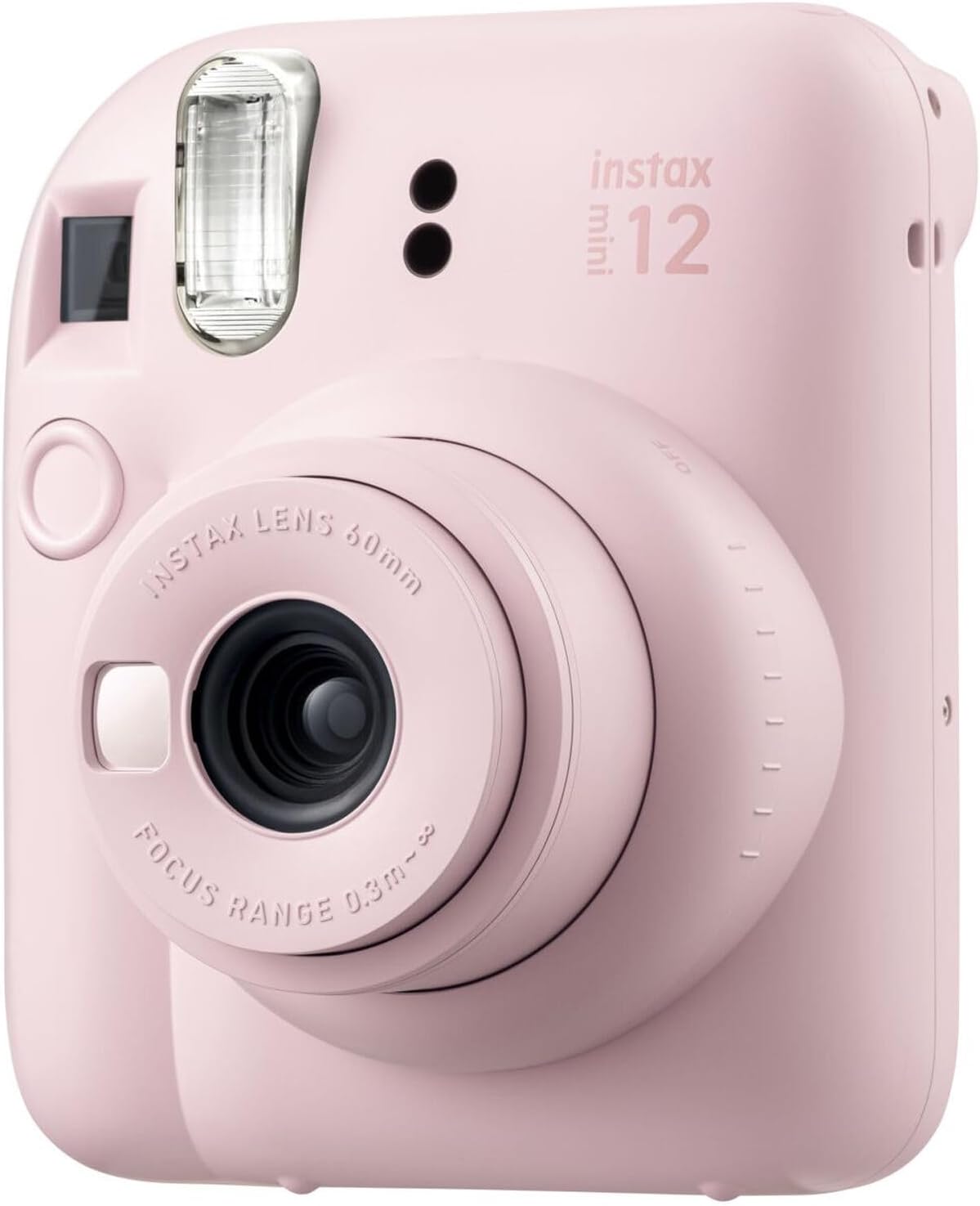 FUJIFILM INSTAX MINI 12 Film Camera Blossom Pink Bundle with Instant Film 20 Photo Sheets with Camera Case and Accessories Ideal Gift for Kids, Teenage Girl & Adults