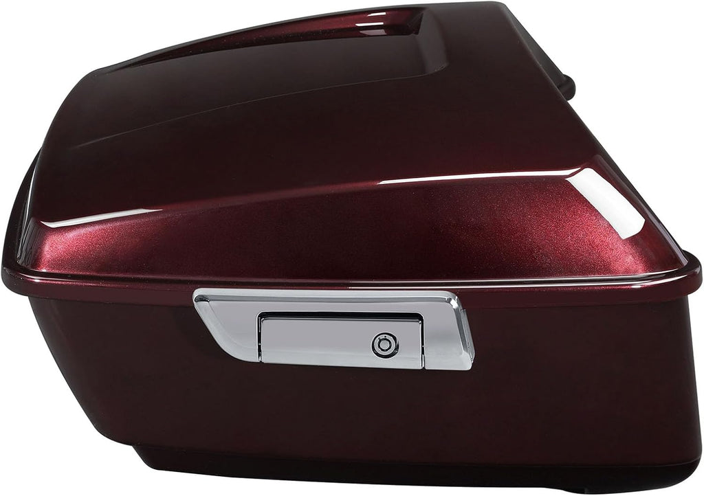 TCMT King Trunk Fit For Harley Touring 2014-2025 CVO Road King Road Glide Street Glide Electra Glide Ultra Limited Twisted Cherry Pack