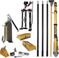 TapeTech Full Set of Drywall Tools with Stilts